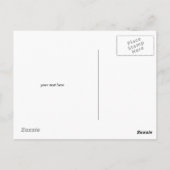 ヴィンテージUNジャック国旗のはがき ポストカード (裏面)