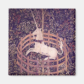 ヴィンテージUnicorn In Captivityタペストリー マグネット