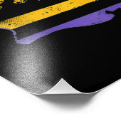 ヴィンテージUSニューオーリンズマルディグラ フォトプリント            (角)