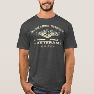 ヴィンテージUS潜水艦サービス退役軍人ヴィンテージT Tシャツ