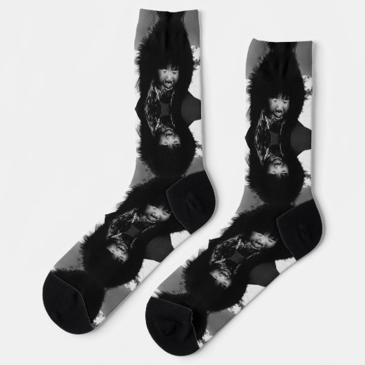 ヴィンテージUSAアラスカのエスキモの子 ソックス (左)