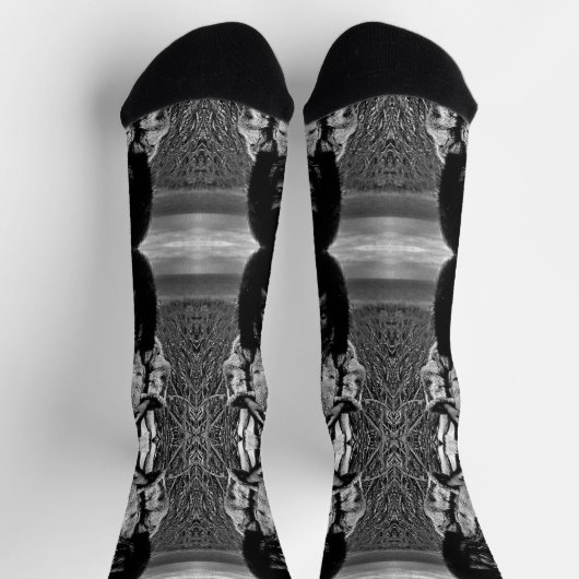 ヴィンテージUSAアラスカのエスキモー少年 ソックス (上部)