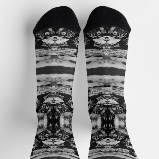 ヴィンテージUSAアラスカのエスキモー毛布トッシング ソックス (上部)