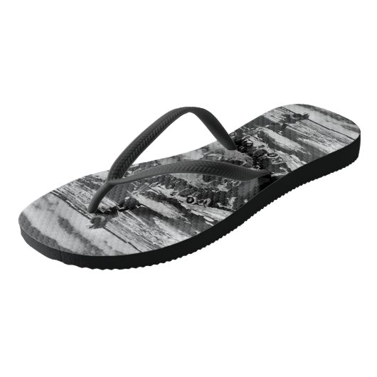 ヴィンテージUSAアラスカのエスキモー毛布トッシング ビーチサンダル (アングル)