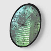 ヴィンテージUSAアラスカデラックスアウトハウスウォッチ ラージ壁時計 (傾斜)