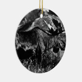 ヴィンテージUSAアラスカブルムース1970 セラミックオーナメント (右)