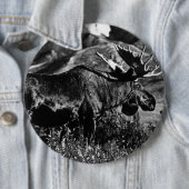 ヴィンテージUSAアラスカブルムース 缶バッジ (インサイチュ)