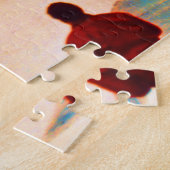 ヴィンテージUSAアラスカメンデンホール氷河ジュノー ジグソーパズル (側面)