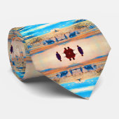 ヴィンテージUSAアラスカメンデンホール氷河ジュノー ネクタイ (ロール)