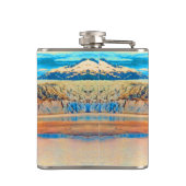 ヴィンテージUSAアラスカメンデンホール氷河ジュノー フラスク (裏面)