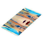 ヴィンテージUSAアラスカメンデンホール氷河ジュノー マグネット (左側)