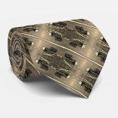 ヴィンテージUSAアラスカユーコン魚トラップ ネクタイ (ロール)