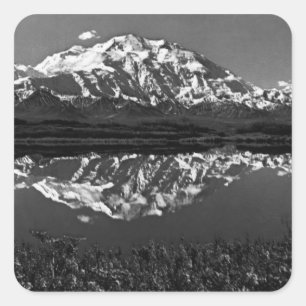 ヴィンテージUSAアラスカ壮大なmt mckinley 1970 スクエアシール