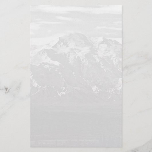 ヴィンテージUSAアラスカ山マッキンリー国立公園1970 便箋 (正面)