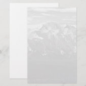 ヴィンテージUSAアラスカ山マッキンリー国立公園1970 便箋 (正面/裏面)