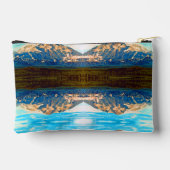 ヴィンテージUSAアラスカ山マッキンリー国立公園 アクセサリーポーチ (裏面)