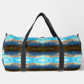 ヴィンテージUSAアラスカ山マッキンリー国立公園 ダッフルバッグ (正面)