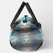 ヴィンテージUSAアラスカ山マッキンリー国立公園 ダッフルバッグ (右)