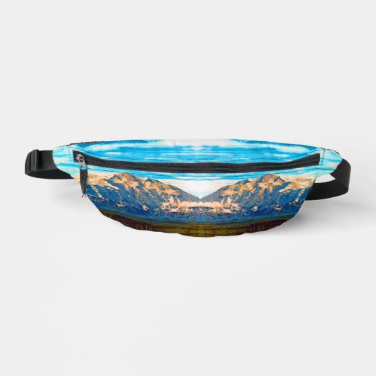 ヴィンテージUSAアラスカ山マッキンリー国立公園 ファニーパック (正面)