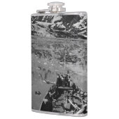 ヴィンテージUSAアラスカ氷河ベイ国立記念碑 フラスク (左)