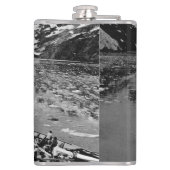 ヴィンテージUSAアラスカ氷河ベイ国立記念碑 フラスク (裏面)