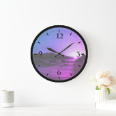 ヴィンテージUSAアラスカ真夜中の日照ムッシュウォッチ ラージ壁時計 (ホーム)