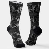 ヴィンテージUSAアラスカEskimoダンサー ソックス (傾斜あり)