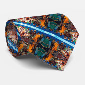 ヴィンテージUSAアラスカEskimoダンサー ネクタイ (ロール)