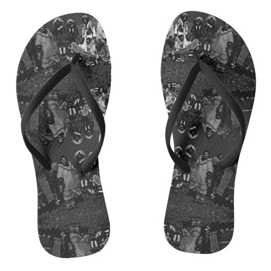 ヴィンテージUSAアラスカEskimoダンサー ビーチサンダル (ソール)