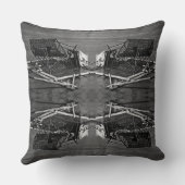 ヴィンテージUSAアラスカYukon魚のトラップ飲料 クッション (裏面)