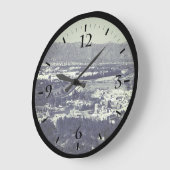 ヴィンテージUSAカリフォルニアハリウッドユニバーサルスタジオ ラージ壁時計 (傾斜)