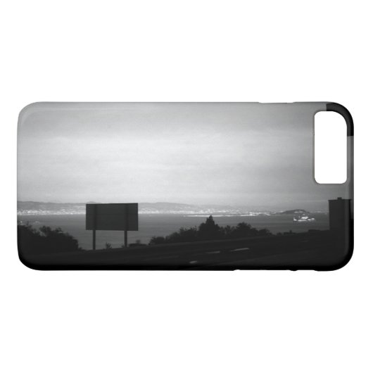 ヴィンテージUSAカリフォルニアSan Francisco bay Alcatraz Case-Mate iPhoneケース (裏面(横))
