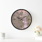 ヴィンテージUSAニューヨークのロックフェラーアトラスの彫像ケース ラージ壁時計 (ホーム)