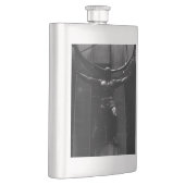 ヴィンテージUSAニューヨークのロックフェラーアトラス像 フラスク (右)