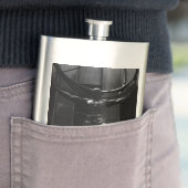 ヴィンテージUSAニューヨークのロックフェラーアトラス像 フラスク (インサイチュ)