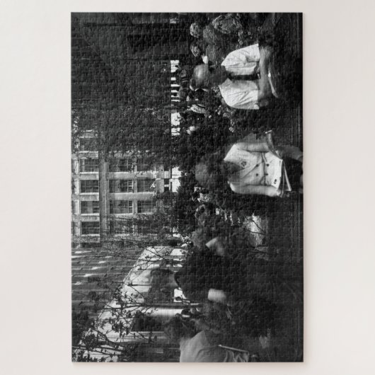 ヴィンテージUSAニューヨークロックフェラーセンター ジグソーパズル (縦)