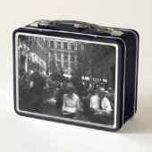 ヴィンテージUSAニューヨークロックフェラーセンター メタルランチボックス (裏面)