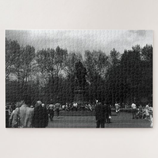 ヴィンテージUSAワシントンパーク ジグソーパズル (横)