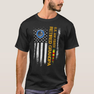 ヴィンテージUSA国旗空軍ベトナム退役軍人 Tシャツ