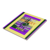 ヴィンテージUSA強く一緒に抽象芸術アートプリント タイル (側面)