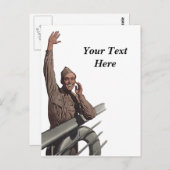 ヴィンテージUSNセーラーがポストカードを叫び出す ポストカード (正面/裏面)