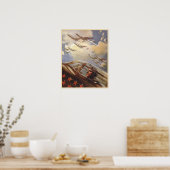 ヴィンテージUSSR空力プロパガンダのポスター ポスター (キッチン)