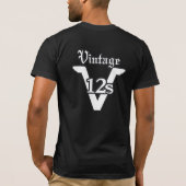 ヴィンテージV12sのティー Tシャツ (裏面)