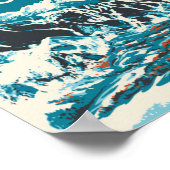 ヴィンテージVailスキーポスター ポスター (角)