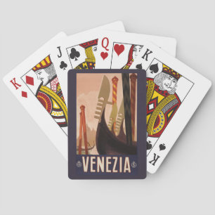 ヴィンテージVenezia (カードを遊ぶベニス)イタリア トランプ