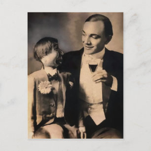 ヴィンテージVentriloquistダミーハガキ ポストカード