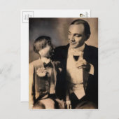 ヴィンテージVentriloquistダミーハガキ ポストカード (正面/裏面)