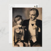 ヴィンテージVentriloquistダミーハガキ ポストカード (正面/裏面)