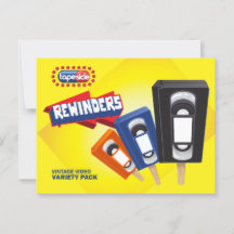 ヴィンテージVHSアイスパロポップ・アートのディ