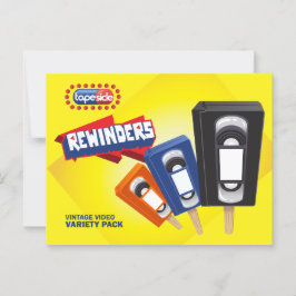 ヴィンテージVHSアイスパロポップ・アートのディ ポストカード